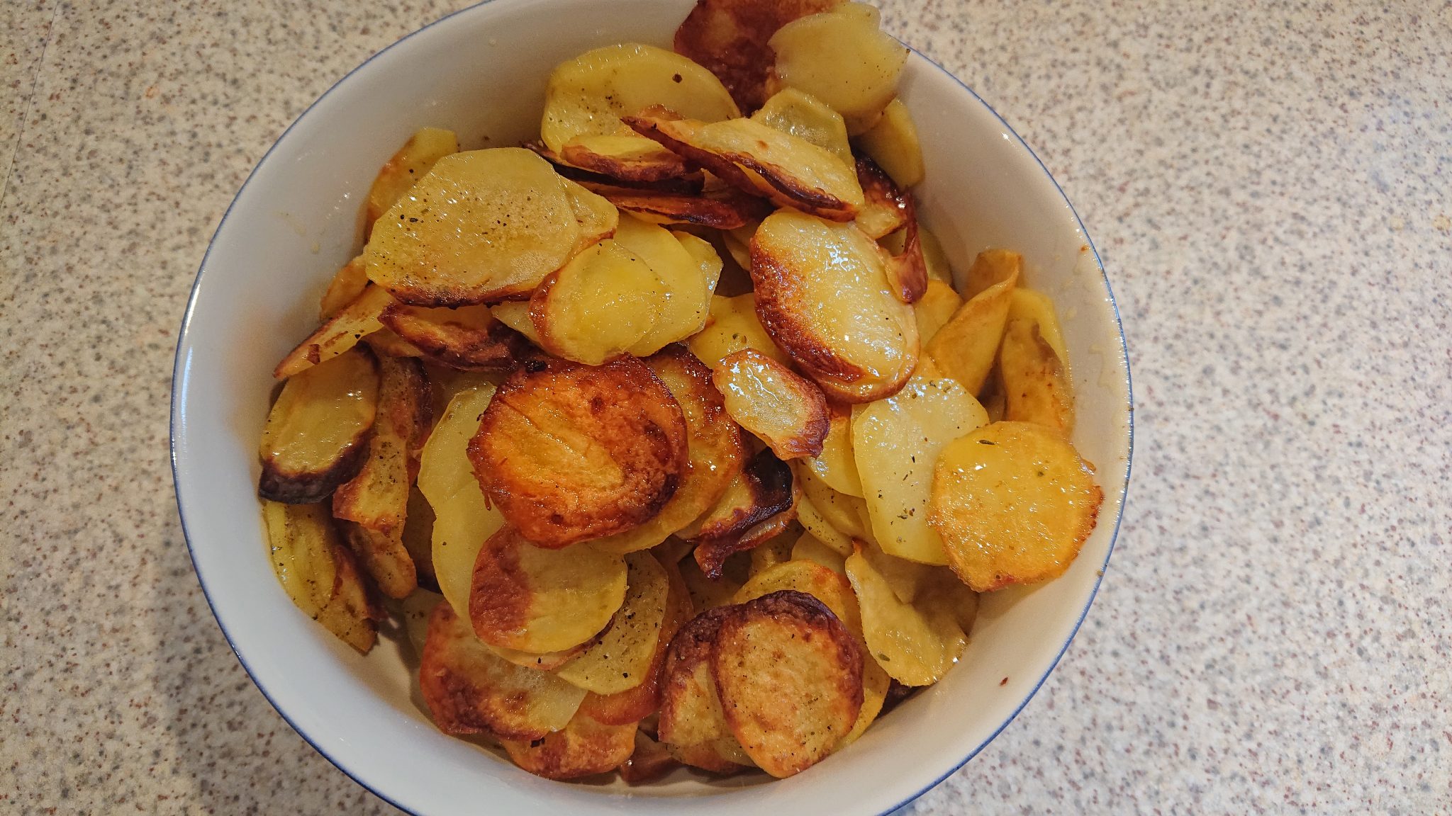 Bratkartoffeln vom Stein - Kochen mit Fleer